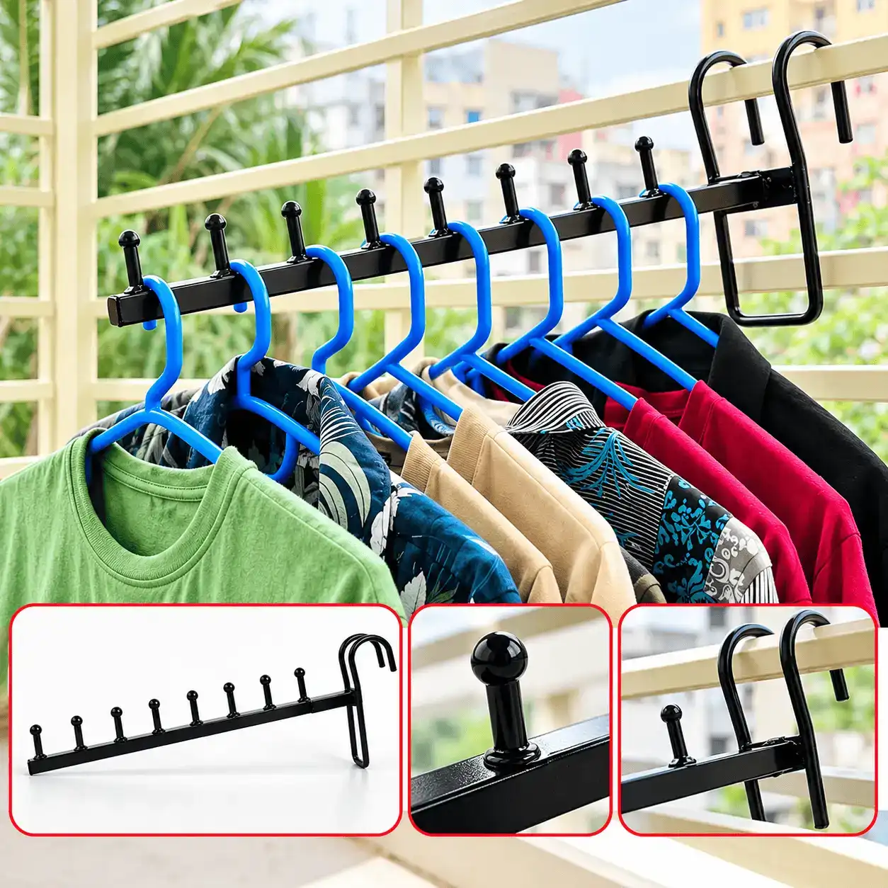 3 পিস Grill Hanger Stand