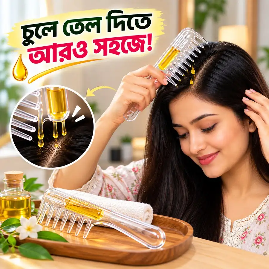 ( 3 Pcs ) Hair Oil Applicator